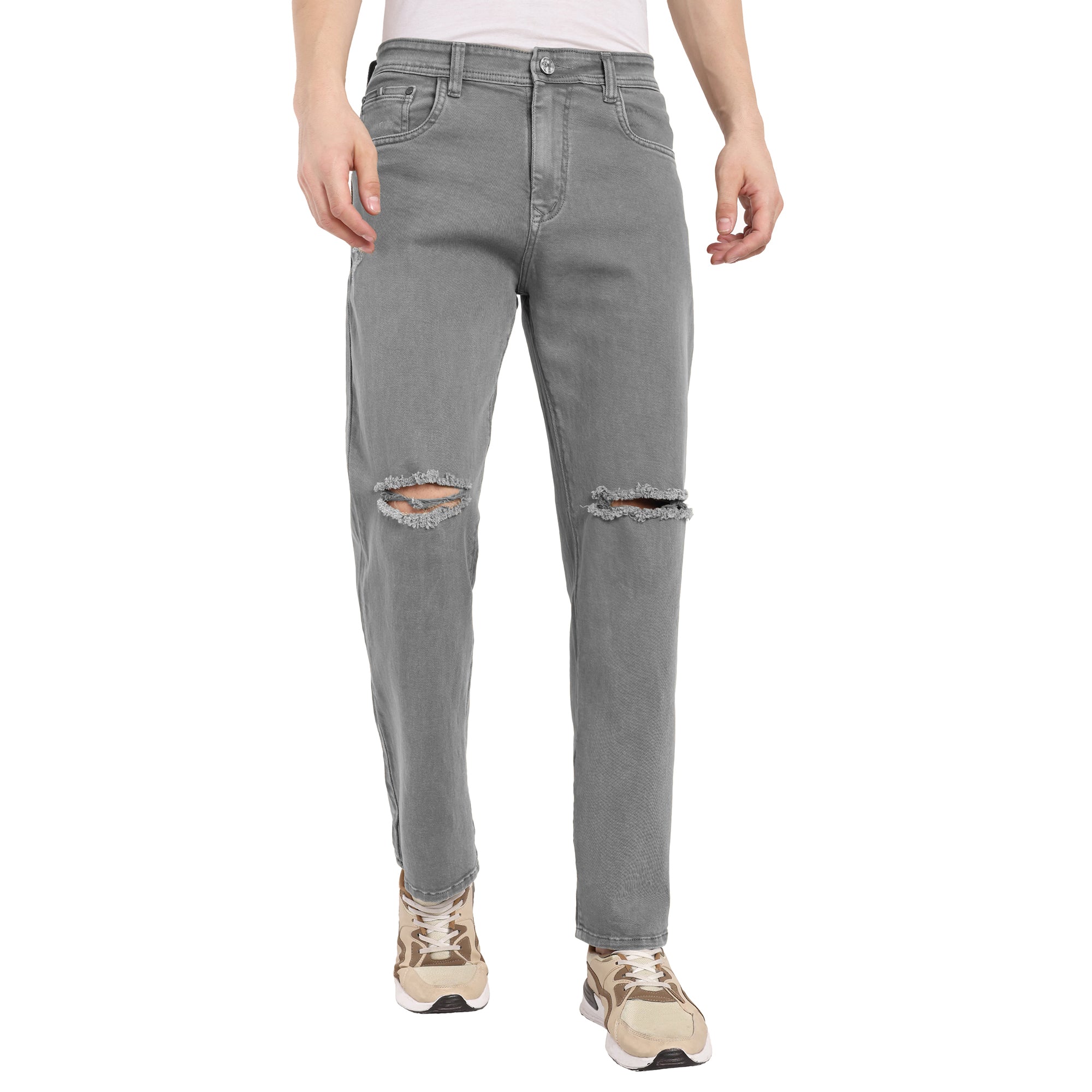 Ash grey   Denim Pants