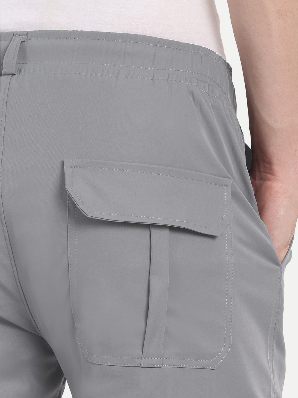 Dark Grey Men's Urban Style Cargos | Korean Fashion