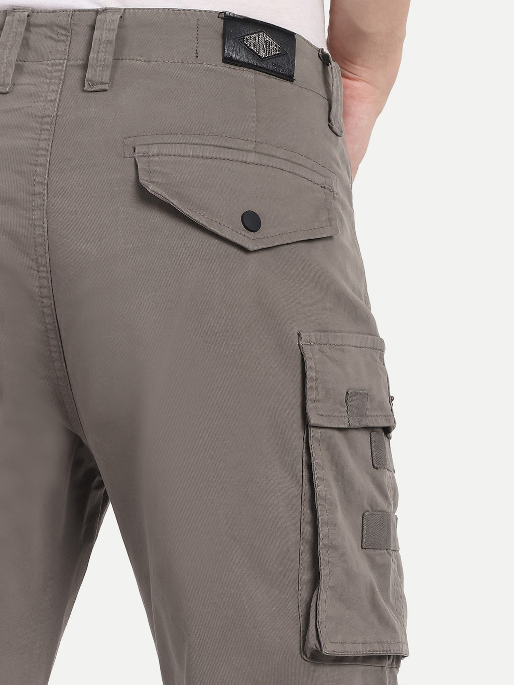 Beige Men’s Cargo | Straight Fit