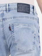 Ice Blue Men's  Stretchable Pant