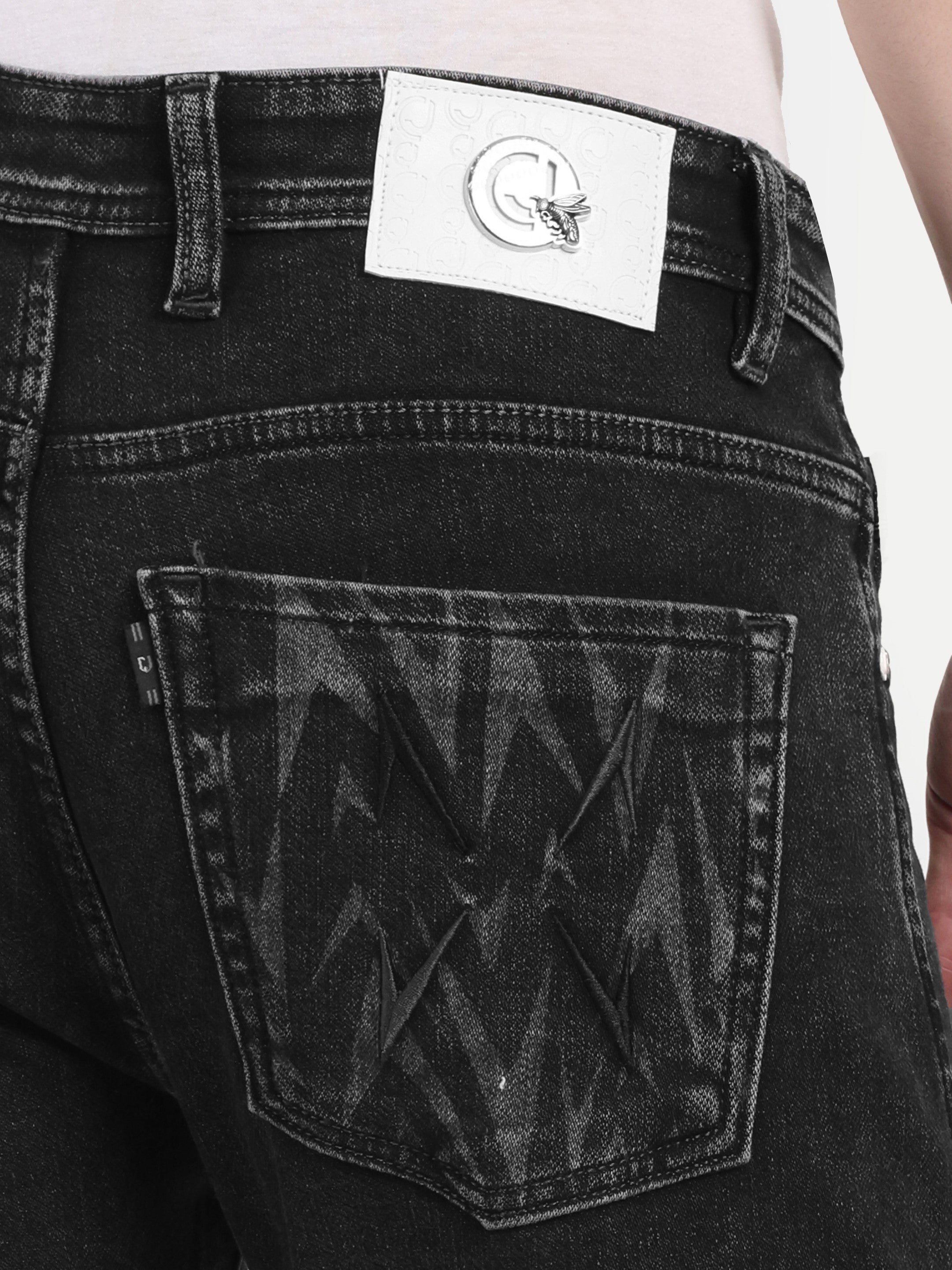 Carbon Black Men's  Stretchable  Pant