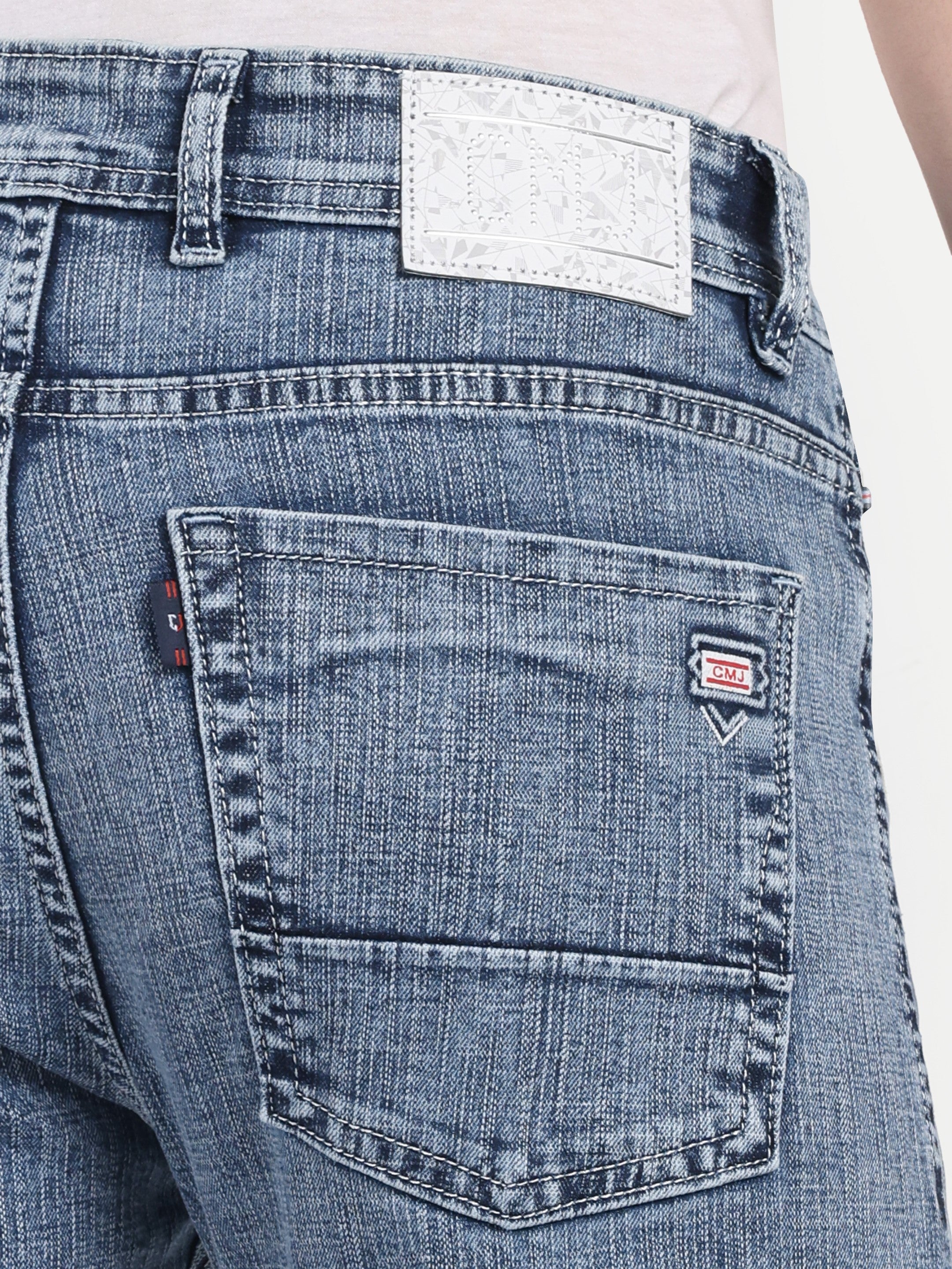 Light Blue  Stretchable Pants