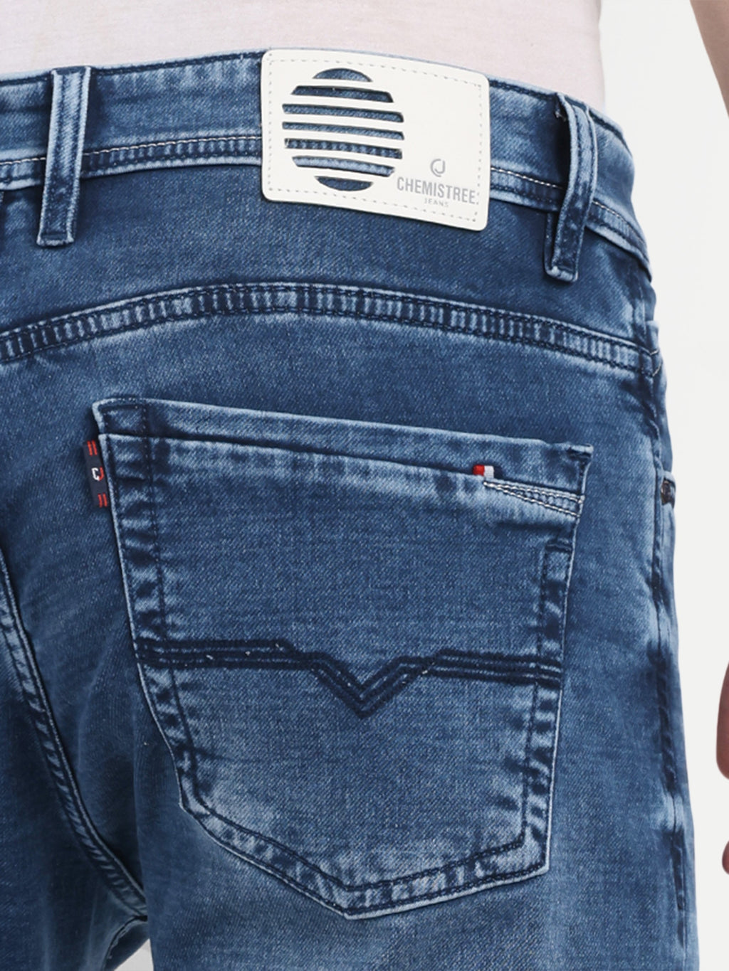 Indigo Blue Men's Pant Stretchable