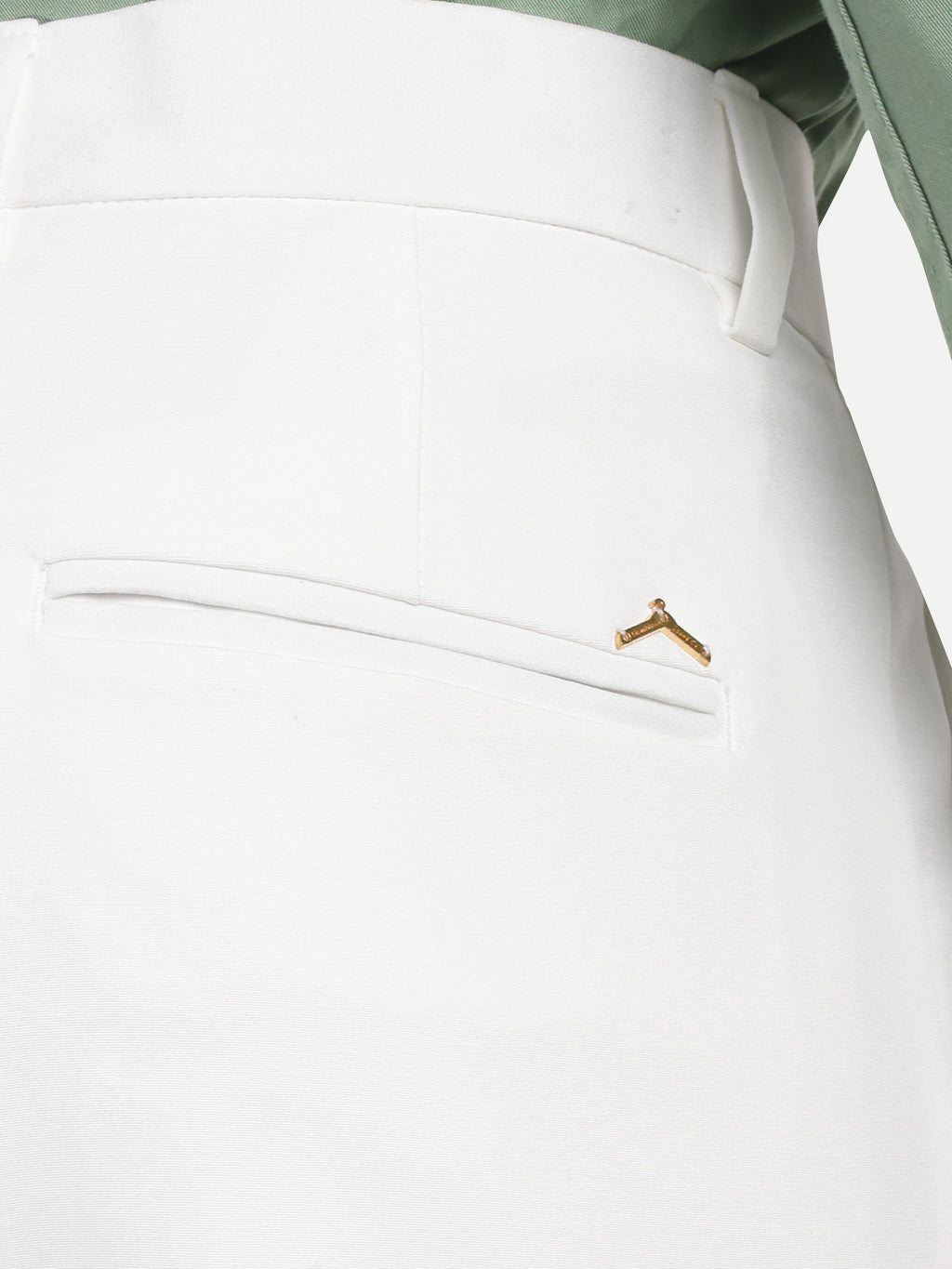 White Men's Formal Bootcut trousers | Office Wear & Party Wear