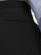 Mens Black Formal Bootcut Trousers | Office Wear & Party Wear