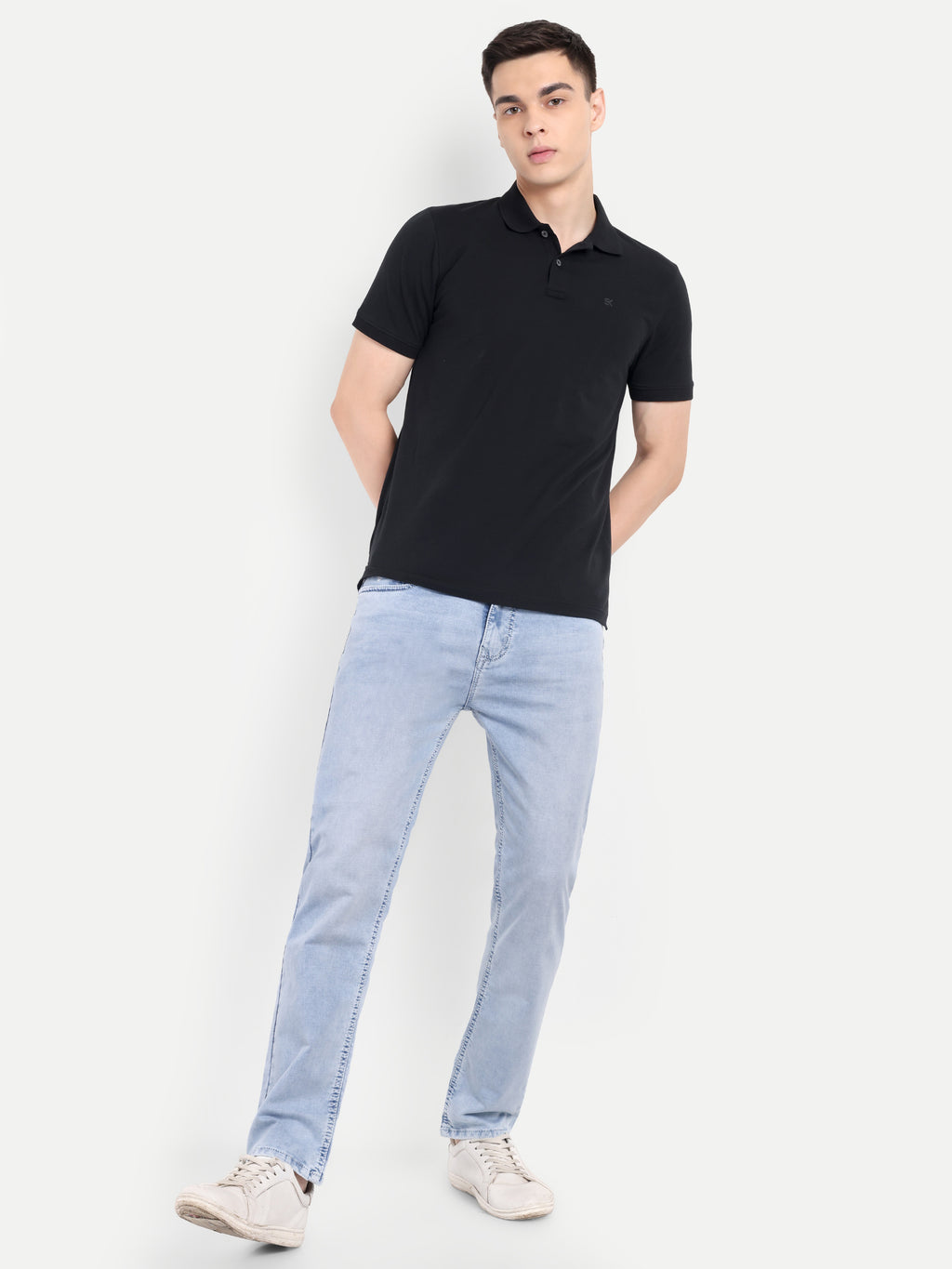 Ice Blue Men's  Stretchable Pant