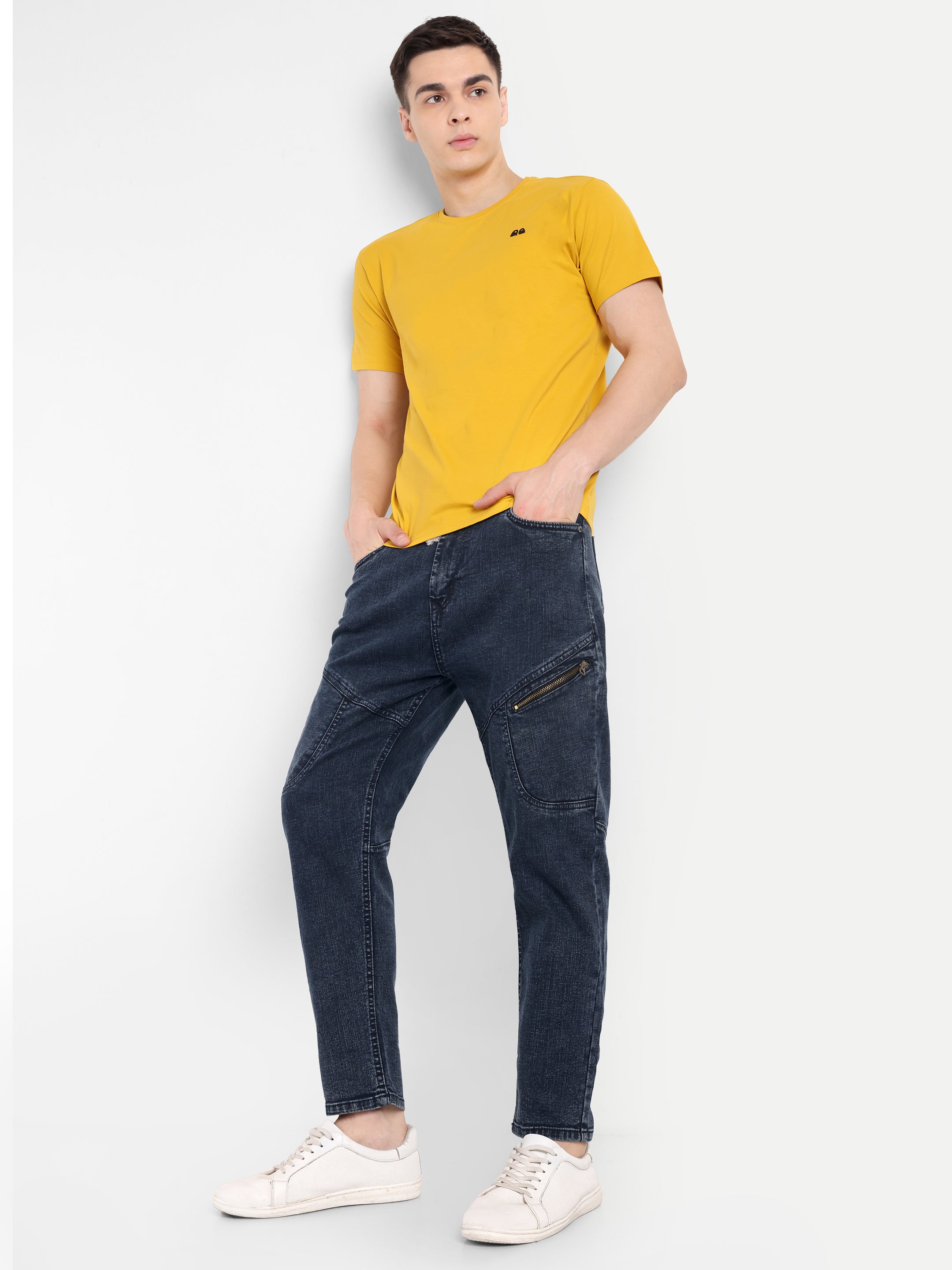 Dark Indigo  Men's Pant Carrot Fit