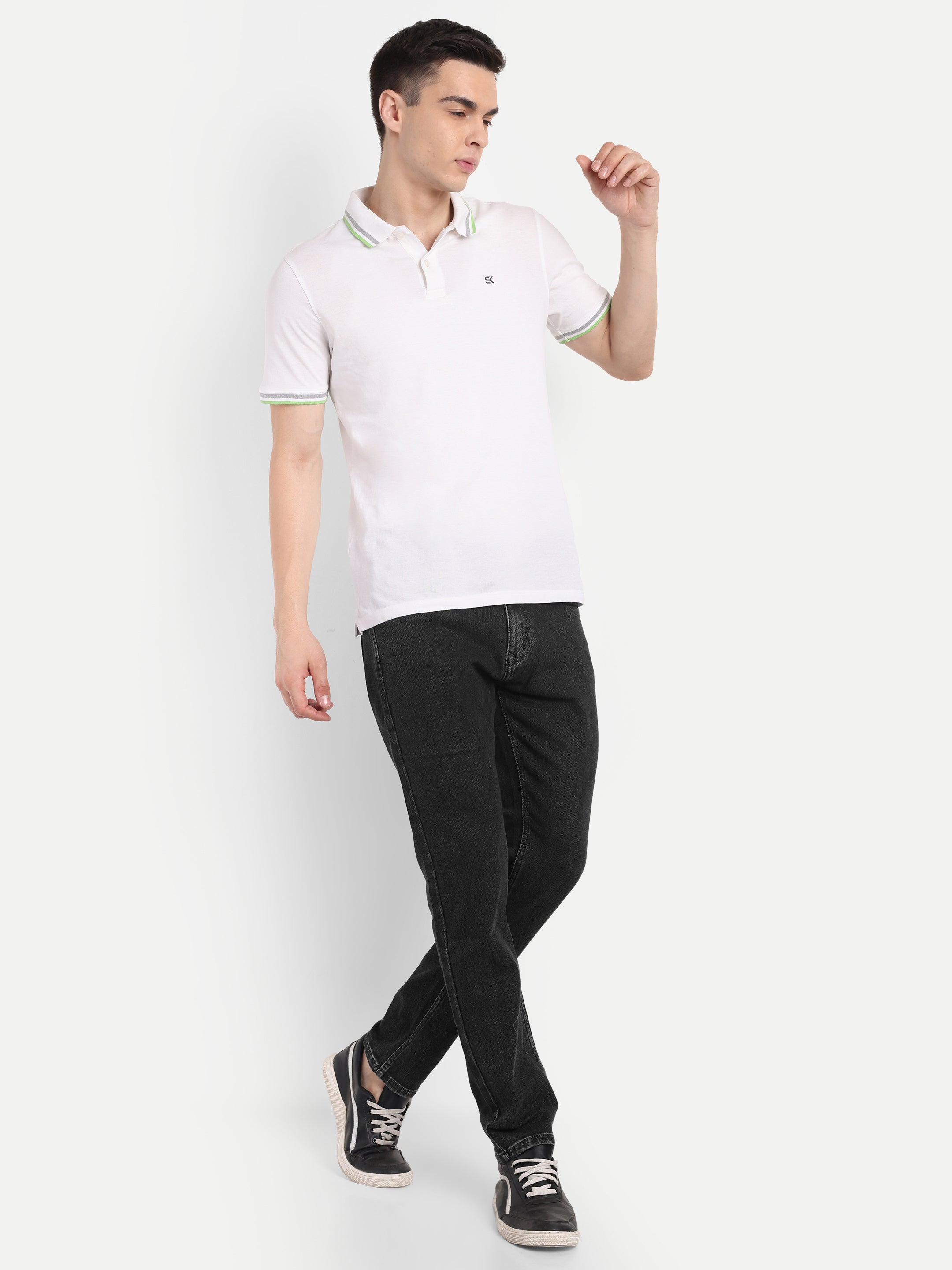 Carbon Black Men's  Stretchable  Pant