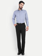 Mens Black Formal Bootcut Trousers | Office Wear & Party Wear