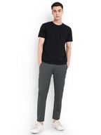 Dark grey  Men's  Stretchable Pant