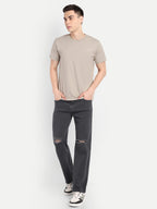Charcoal Black Men's   Denim Pants