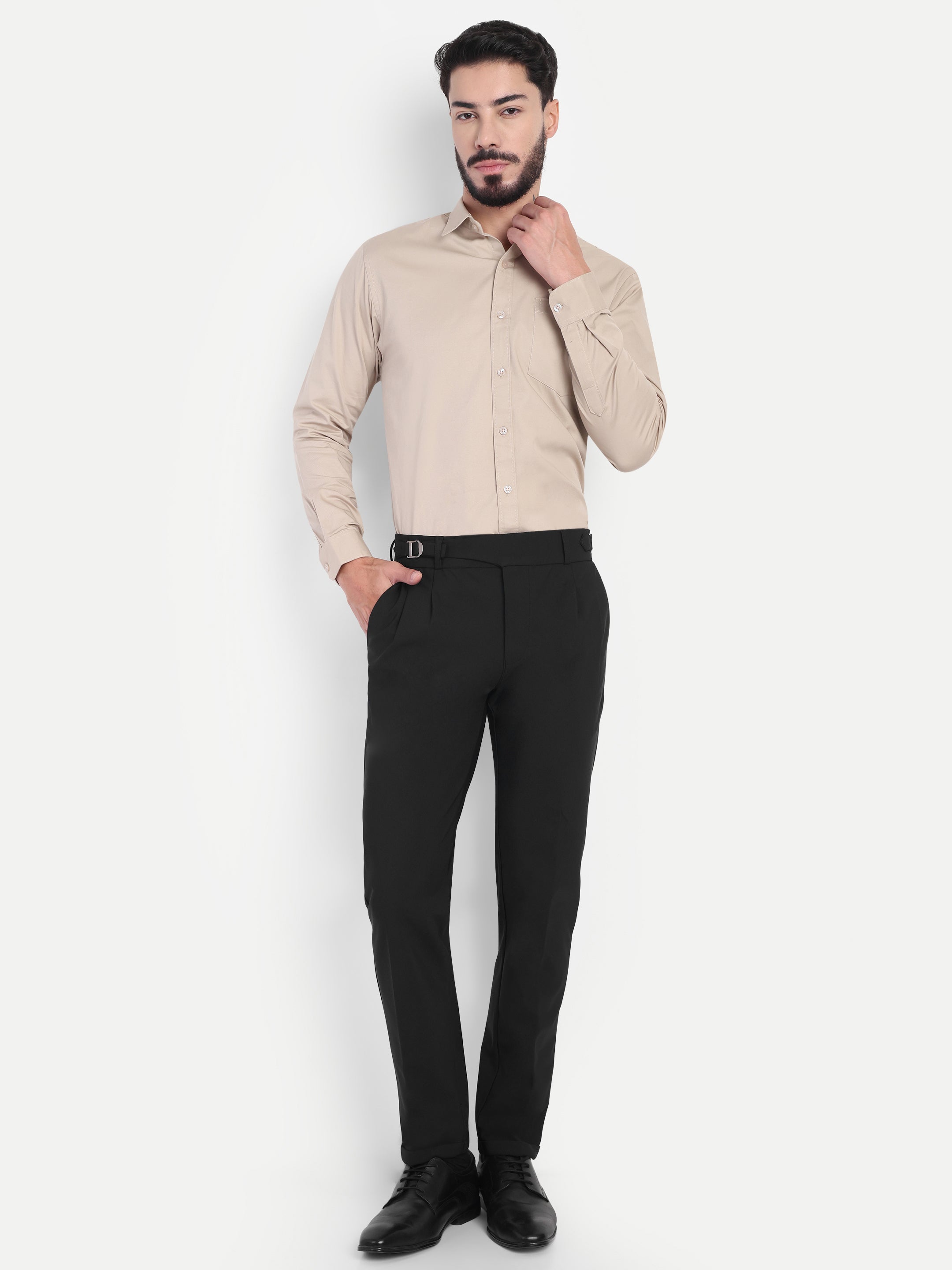 Black Gurkha style pant