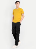 Black  straight fit cargo,