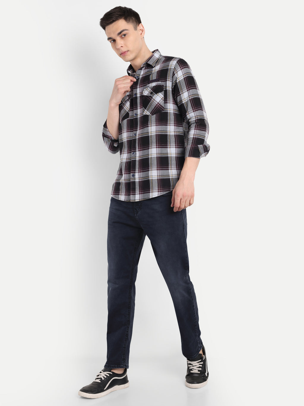 Deep Navy Men's Stretchable Pants