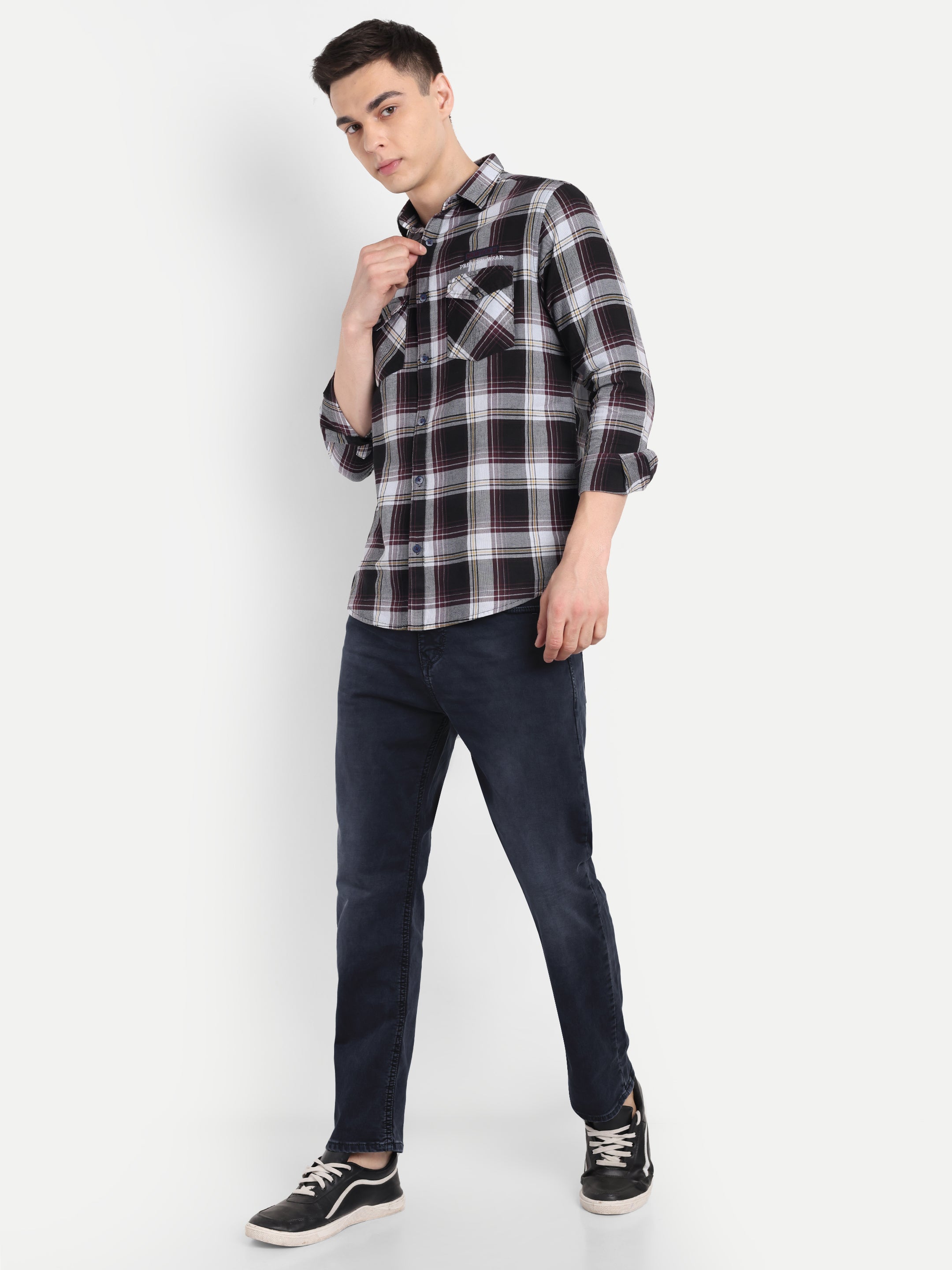 Deep Navy Men's Stretchable Pants