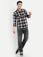 Charcoal Black Men’s Jeans | Regular Fit