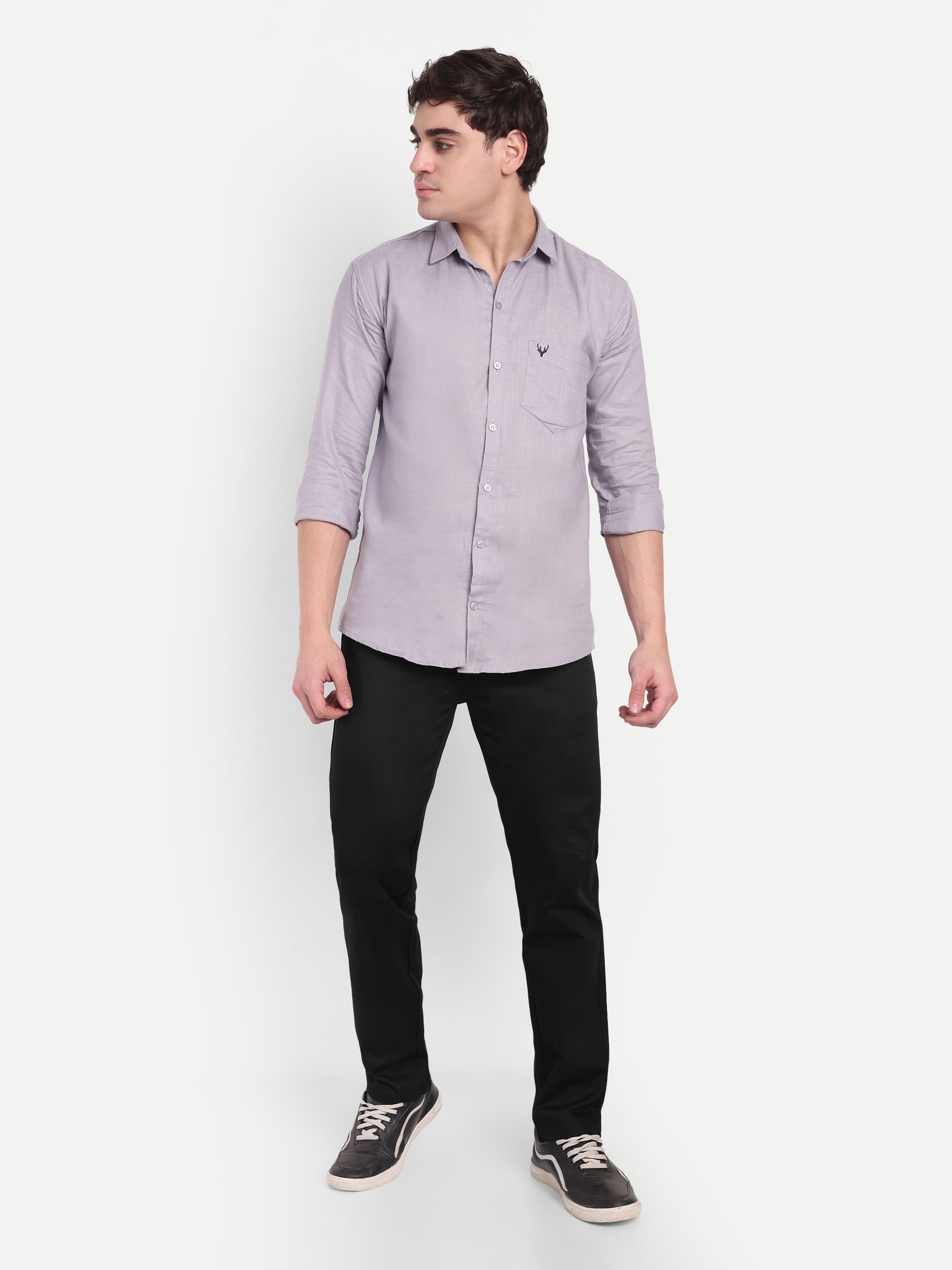 CHEMISTREE Velvet Corduroy Denim Jeans for Men | Premium Fabric | Diagonal Weave | Bootcut Blue-Black