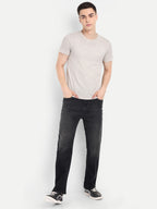 Vintage Black Men's  Stretchable  Pant