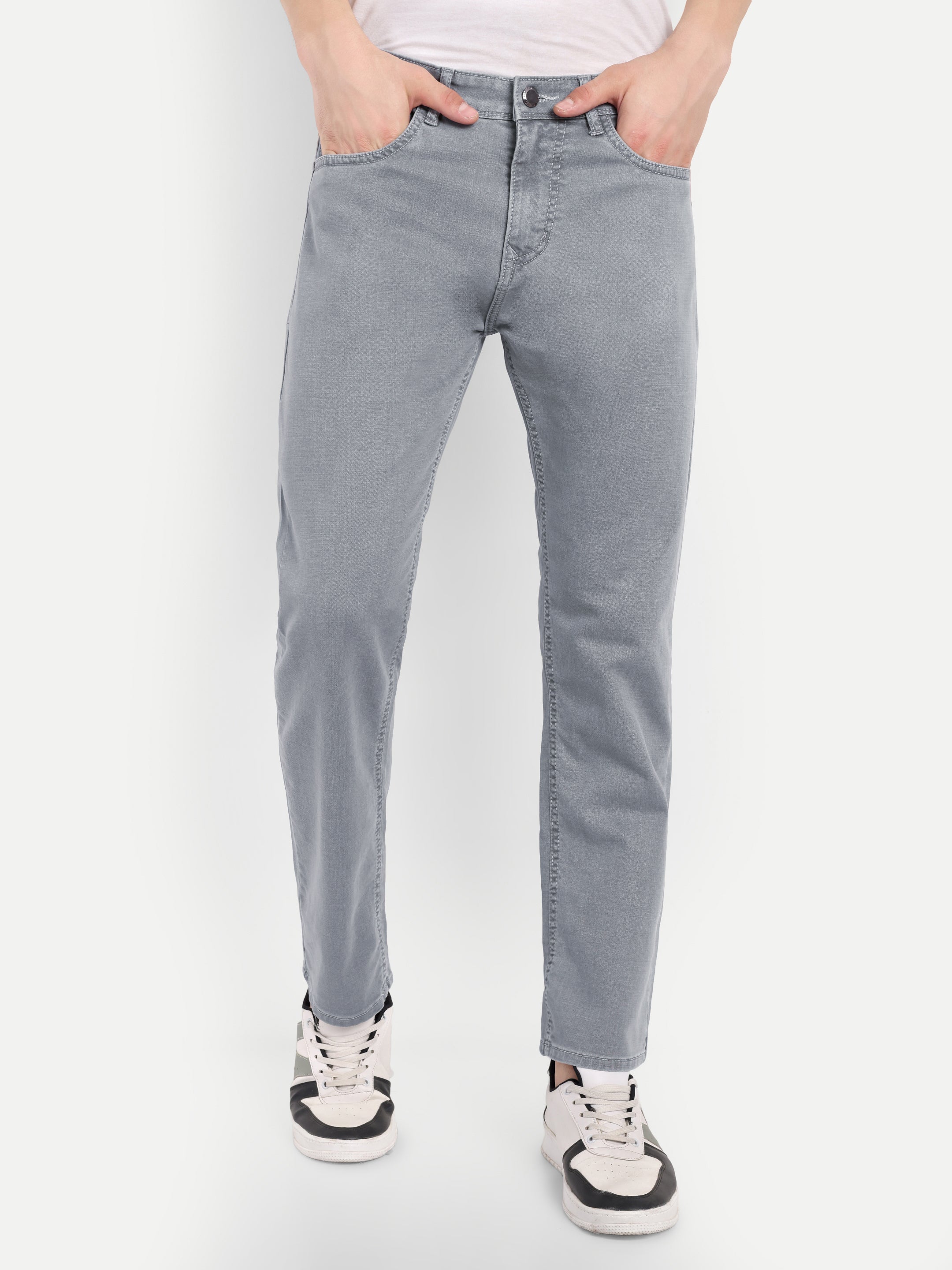 Slate Blue Grey  color jeans