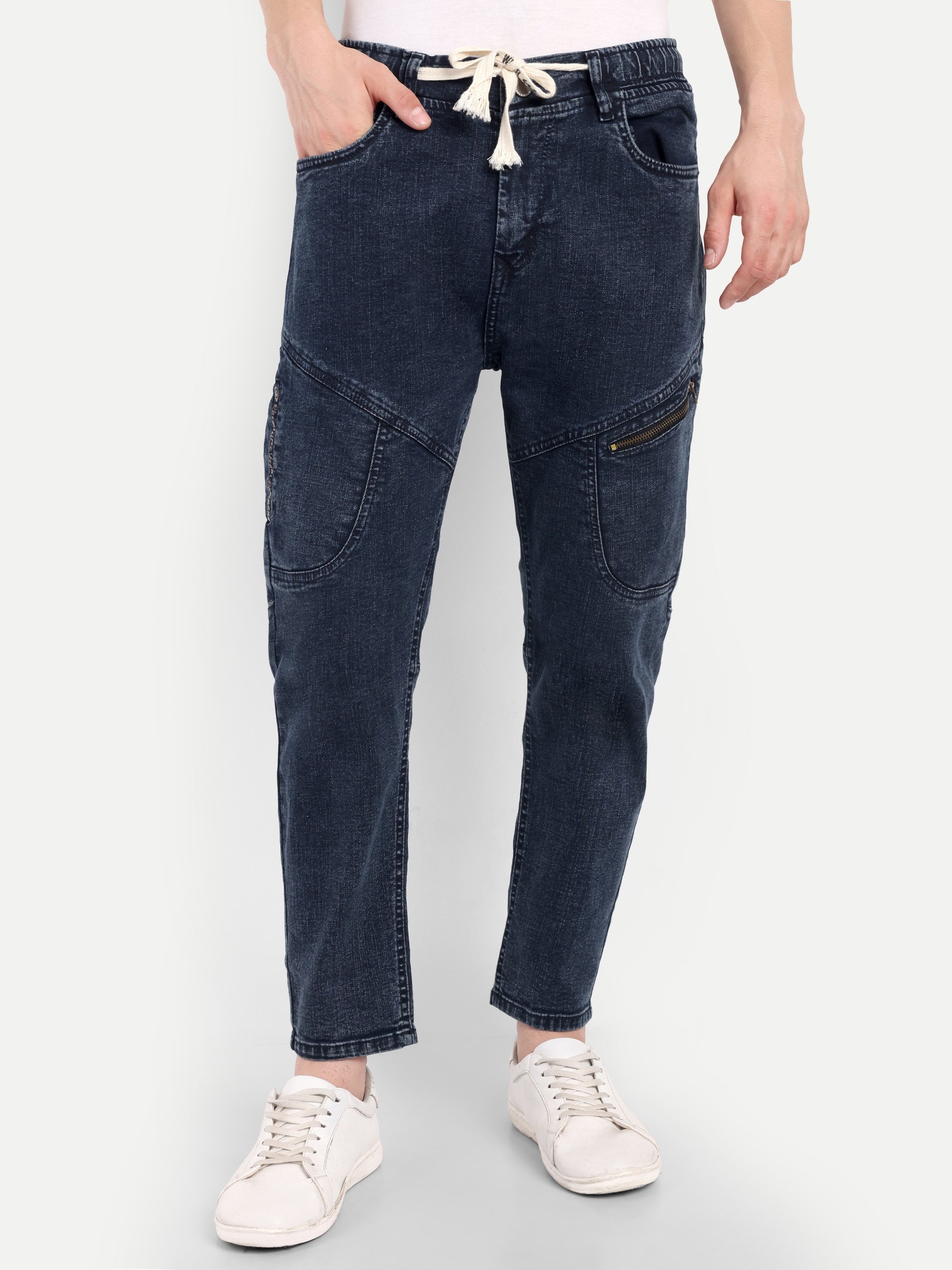 Dark Indigo  Men's Pant Carrot Fit
