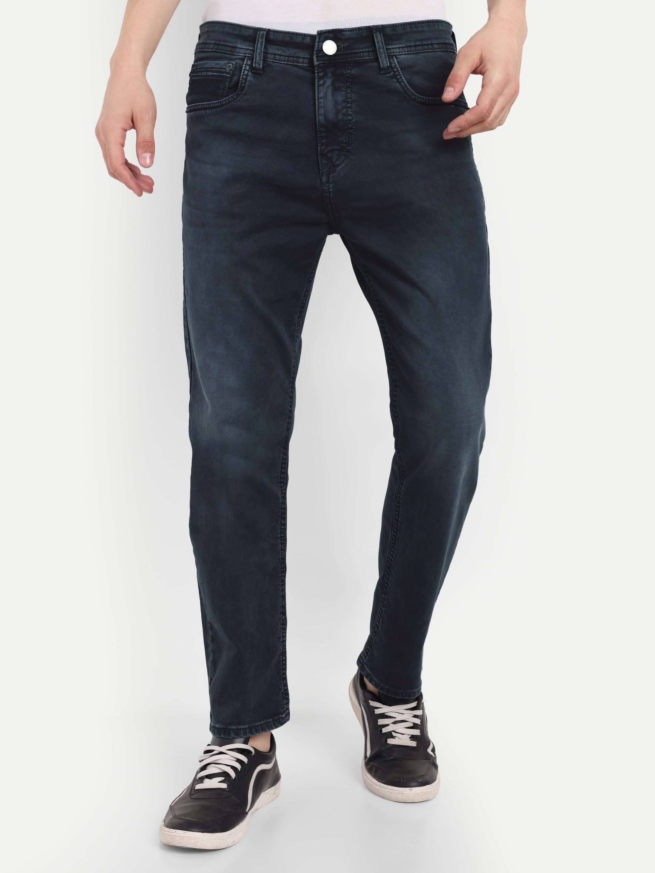 Charcoal grey Men's  Stretchable Pants