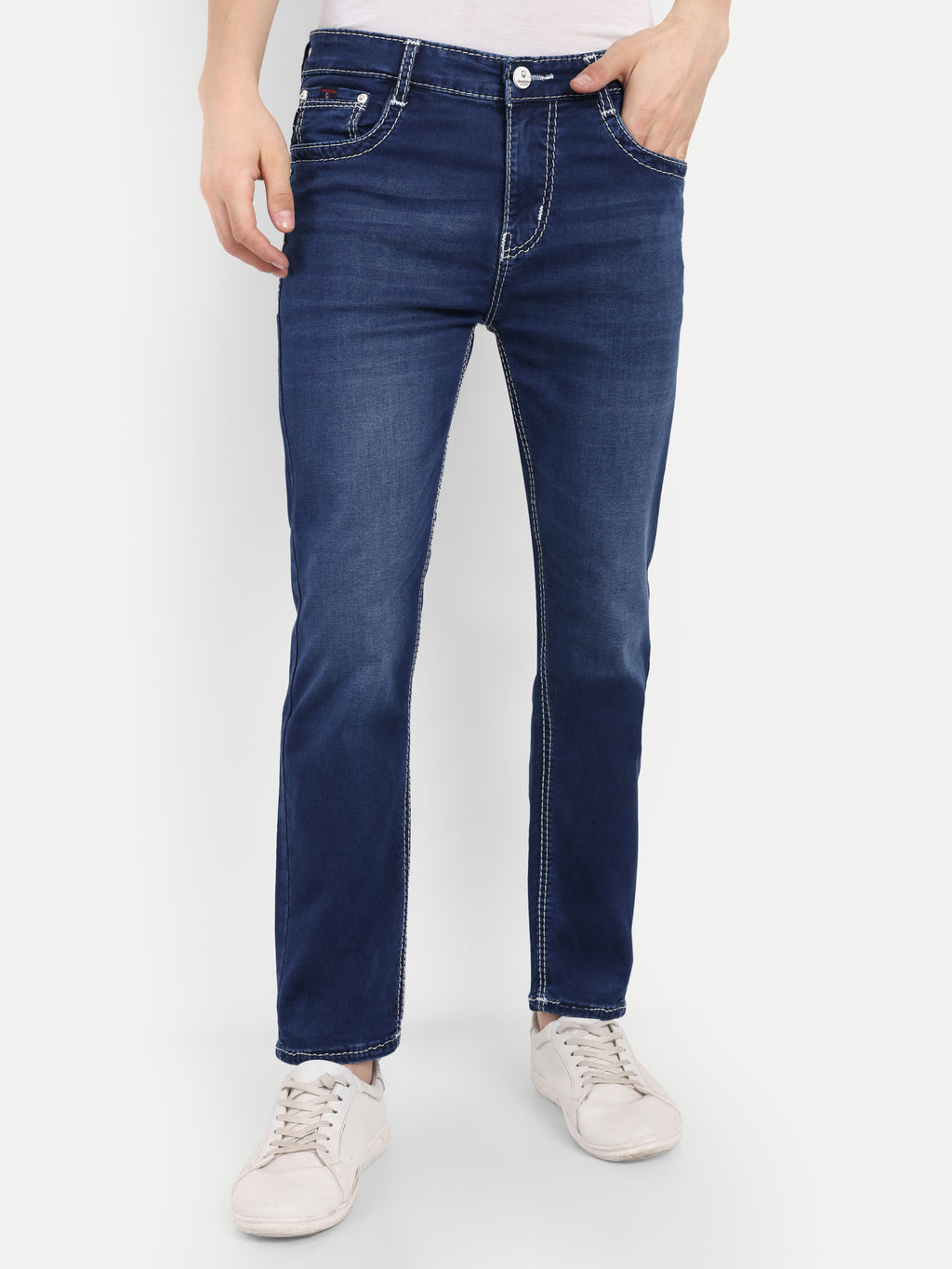 Deep Blue Men's  Stretchable  Pant