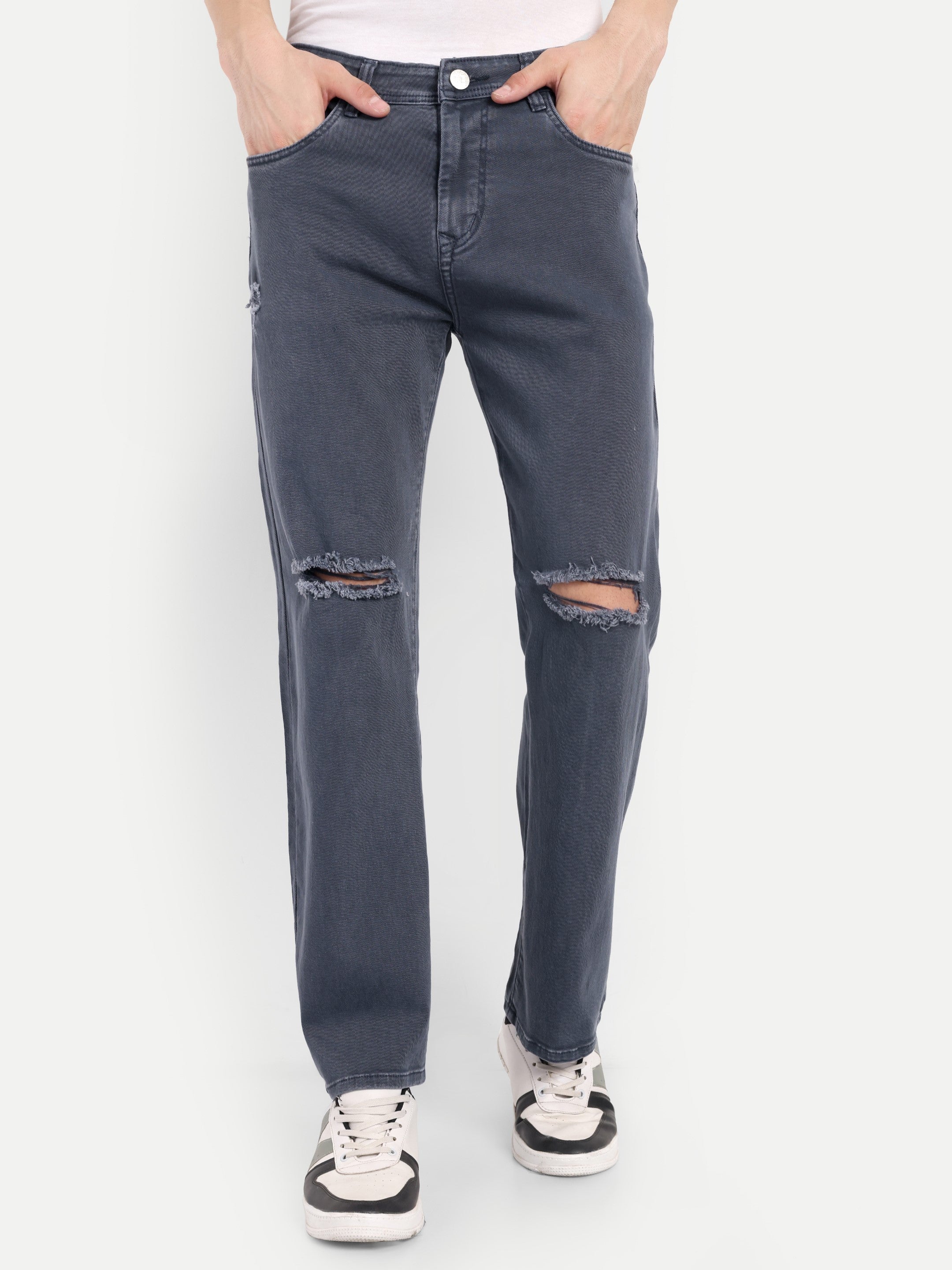 Ash Blue Men's  Denim Pants