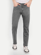Grey Black Sulphur jeans for men | Regular Fit