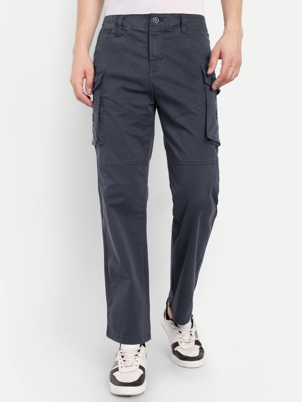 Slate Blue Men’s Cargo | Straight Fit