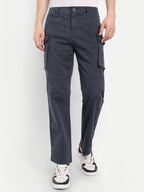 Slate Blue Men’s Cargo | Straight Fit