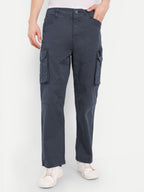 Slate Blue Men’s Cargo | Straight Fit