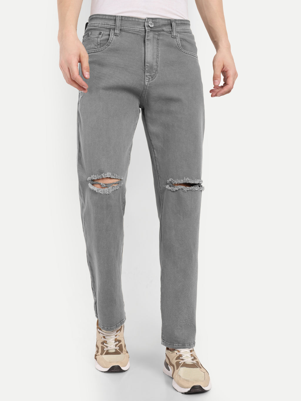 Ash grey   Denim Pants