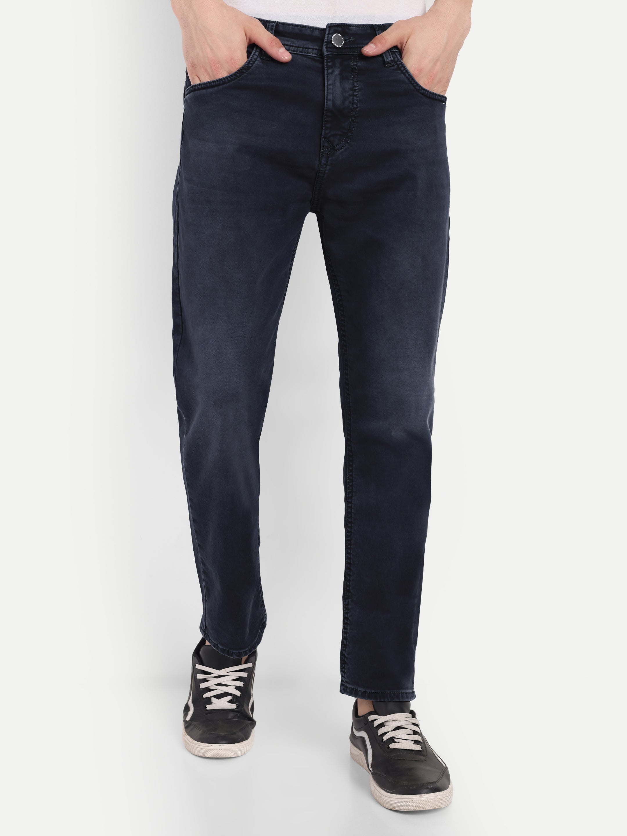 Deep Navy Men's Stretchable Pants
