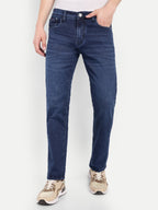 Indigo Blue jeans for men | Regular Fit