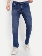 Vintage Blue Men's Pant Stretchable