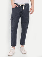 Men's Denim Cargo | Carrot Fit