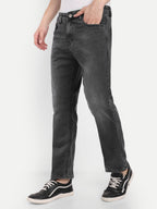Charcoal Black Men’s Jeans | Regular Fit
