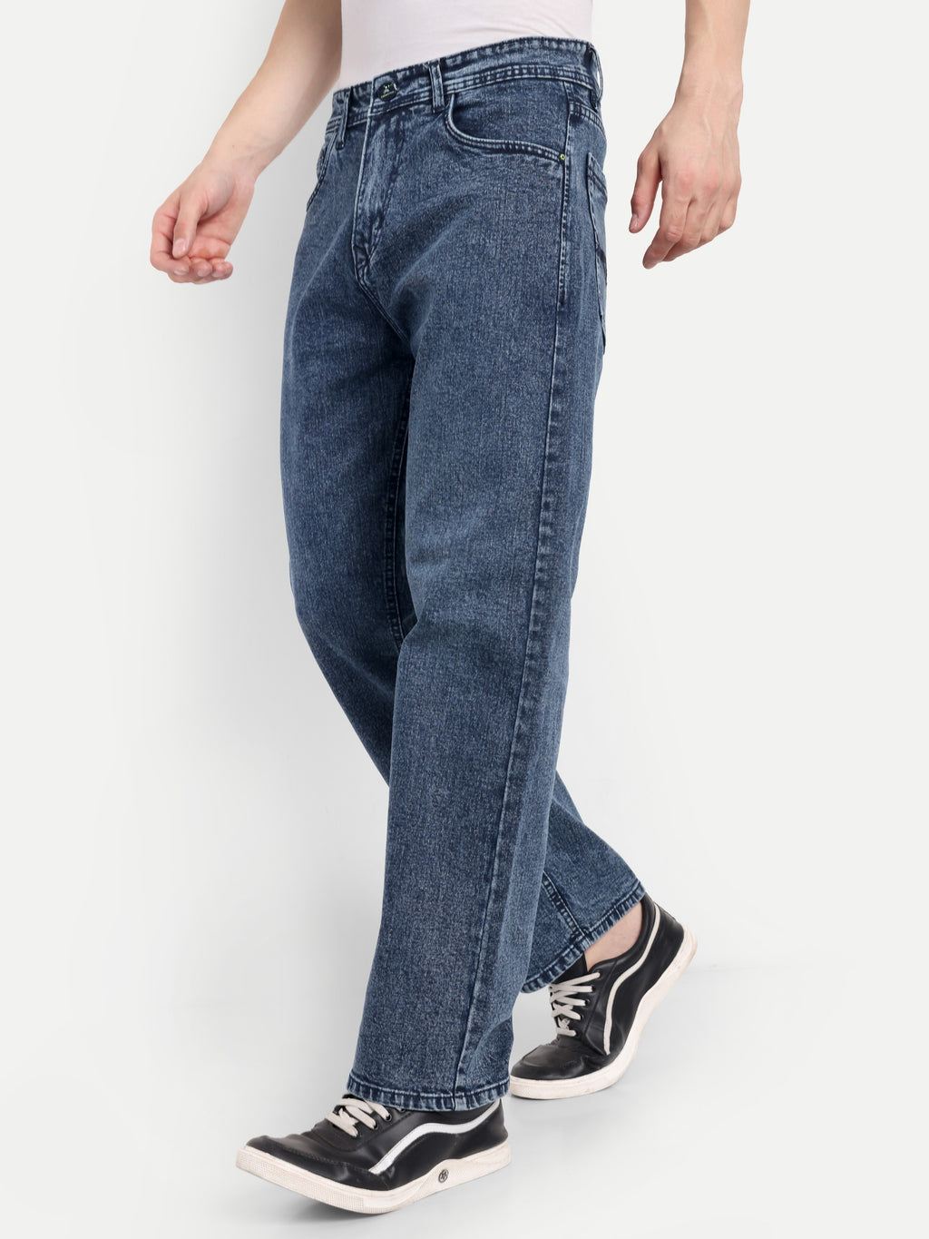 Indigo Blue Men's  Stretchable  Pant