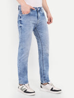 Ice Blue jeans for men | Slim Fit