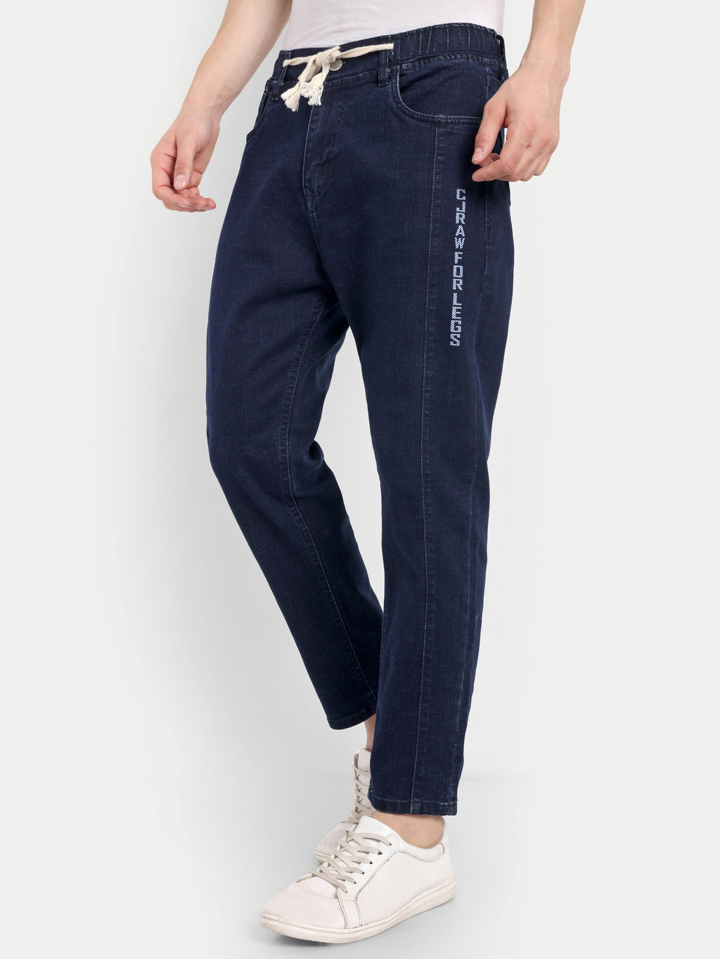 Indigo Blue Men's Surgical Jeans | Carrot Fit