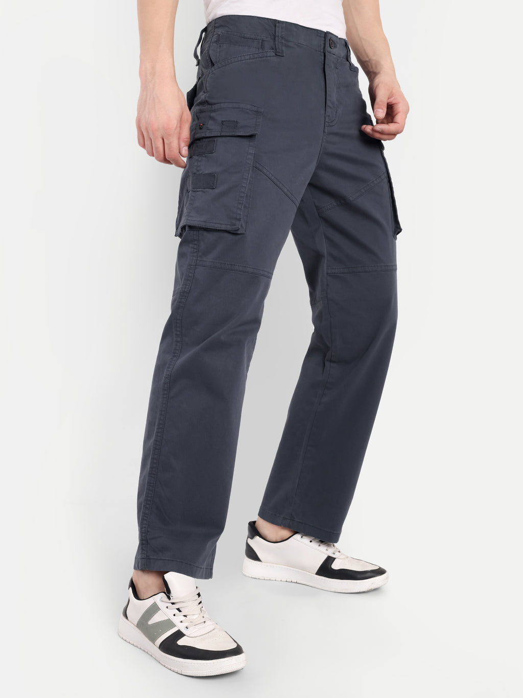 Slate Blue Men’s Cargo | Straight Fit