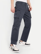 Slate Blue Men’s Cargo | Straight Fit