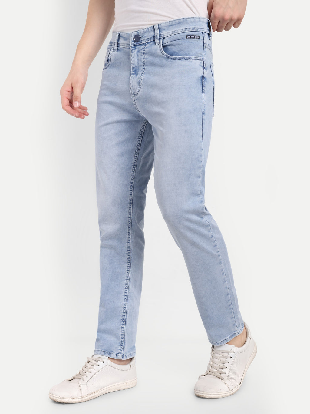 Ice Blue Men's  Stretchable Pant