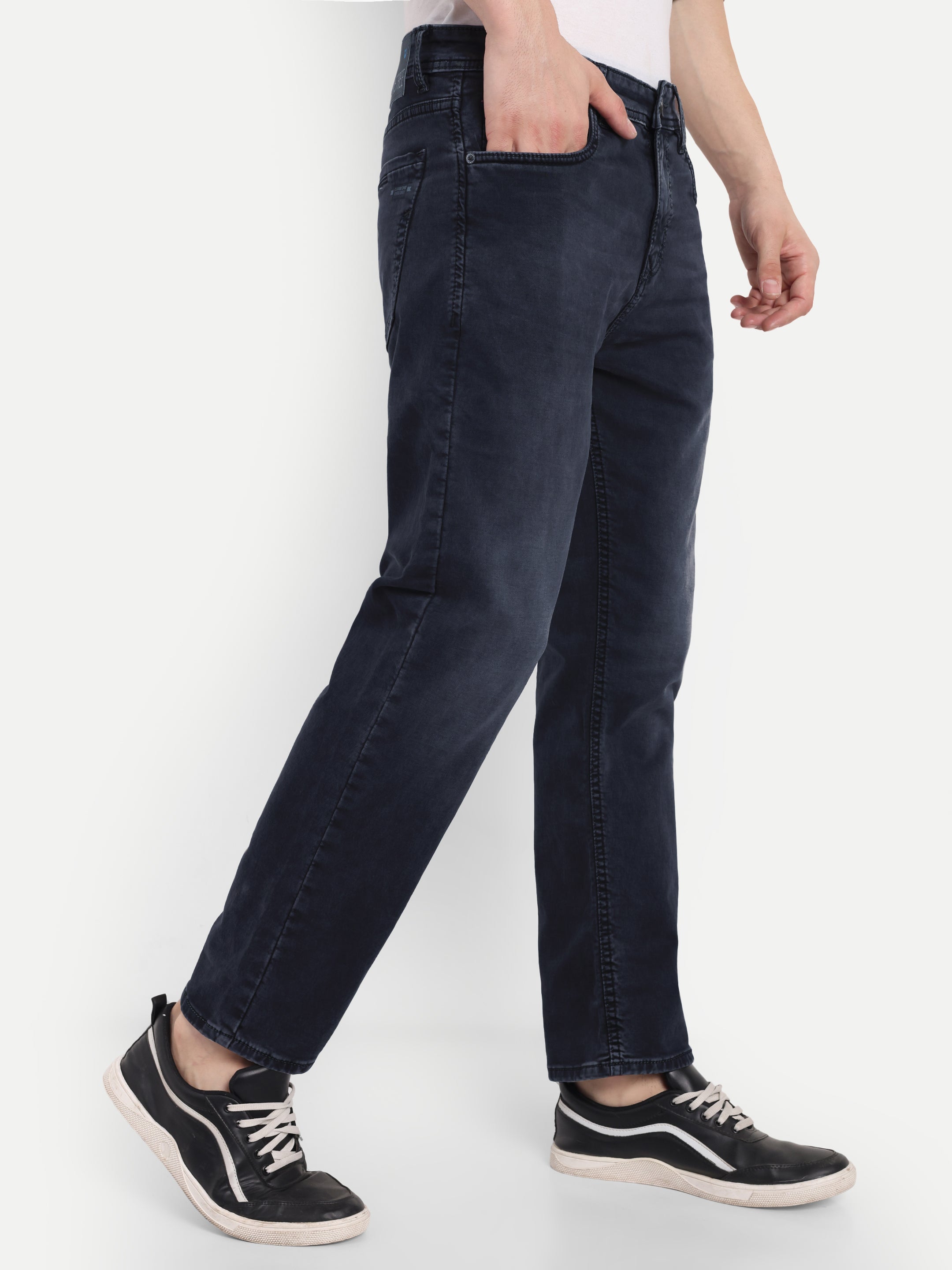 Deep Navy Men's Stretchable Pants