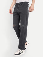 Charcoal Black Men's   Denim Pants