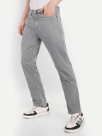 Charcoal Grey Sulphur jeans for men | Regular Fit