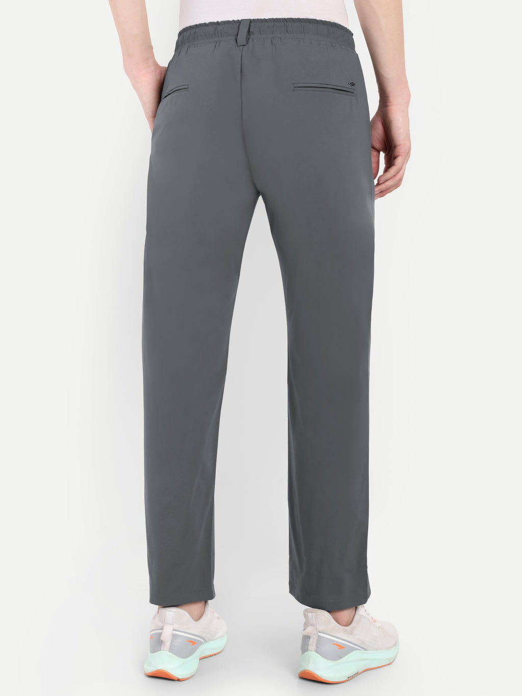 Dark Grey  Men's  Stretchable Pants