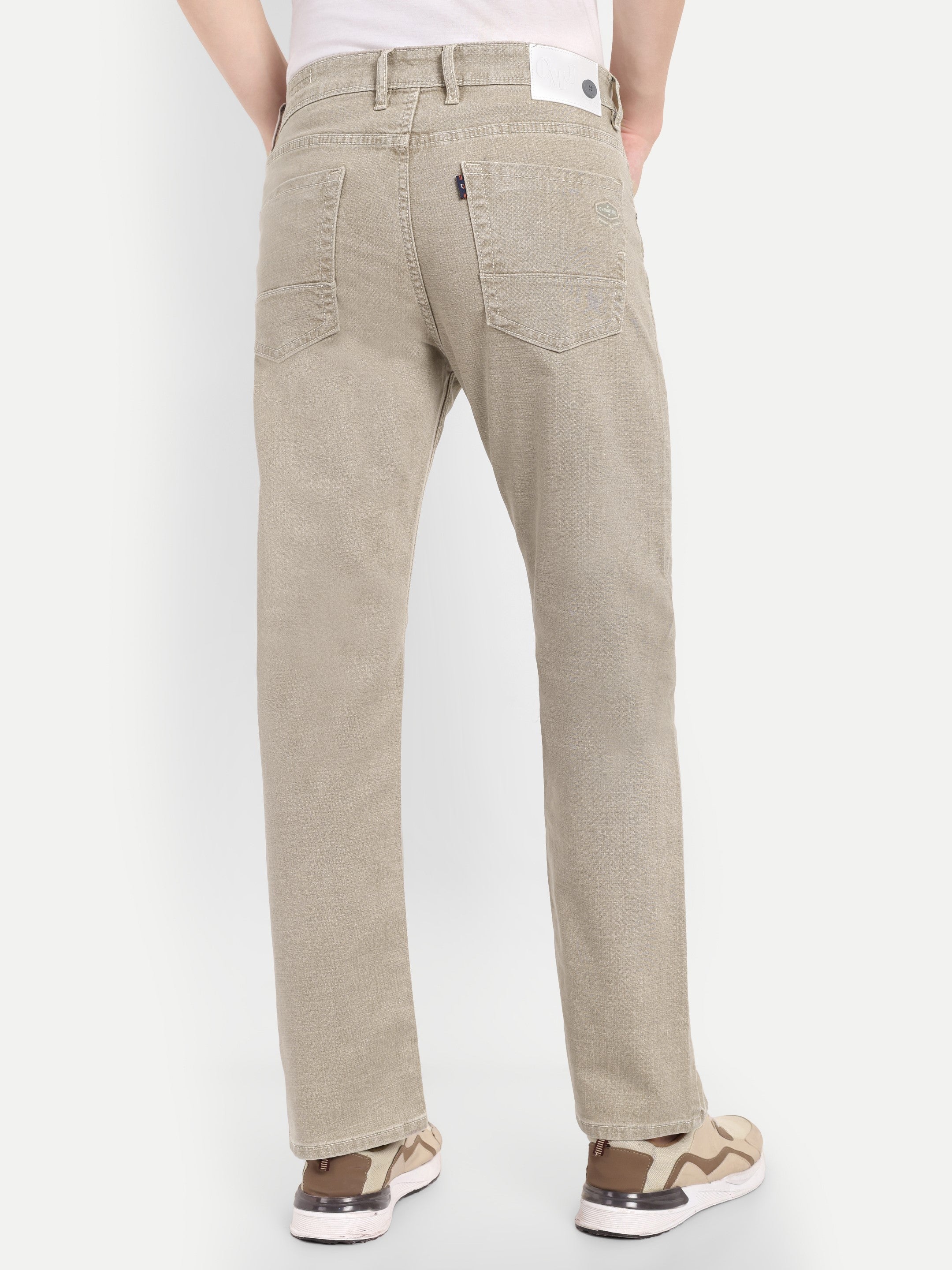 Beige Sulphur jeans for men | Regular Fit