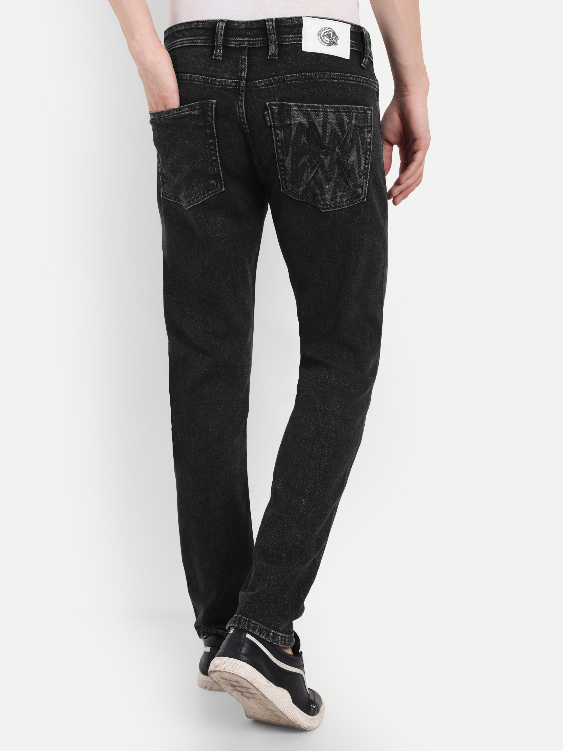 Men’s Carbon Black Jeans | Slim Fit