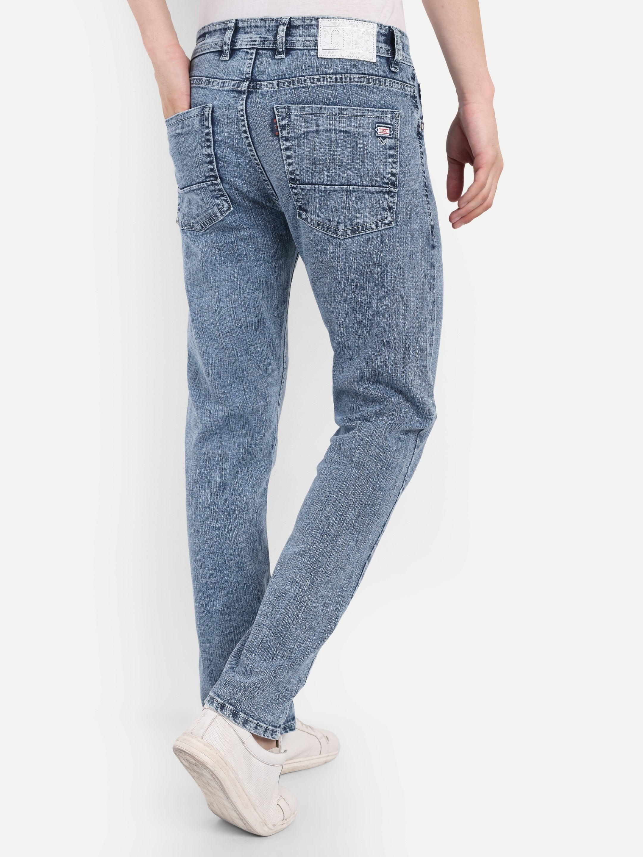 Light Blue  Stretchable Pants